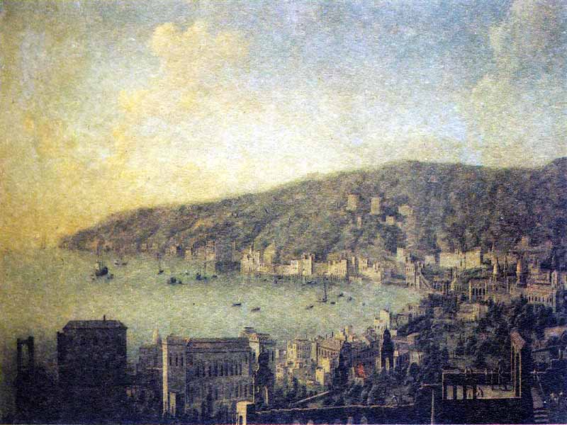 Leonardo Coccorante - Veduta del Golfo di Napoli dal Calascione